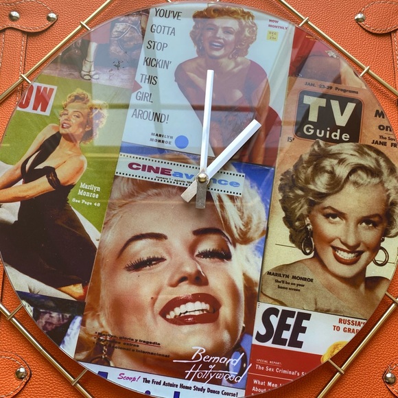 Marilyn Monroe wall clock!! - Picture 1 of 2